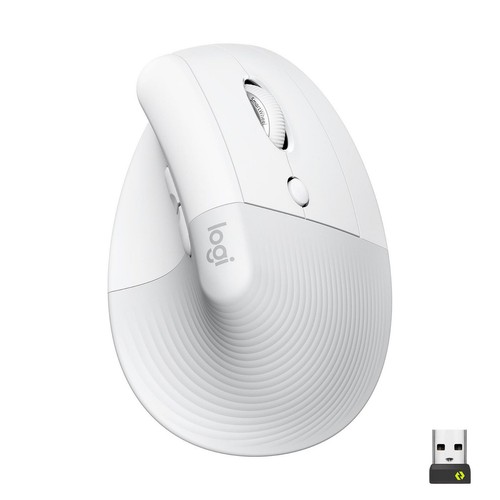 Logitech lift gris crème - -,